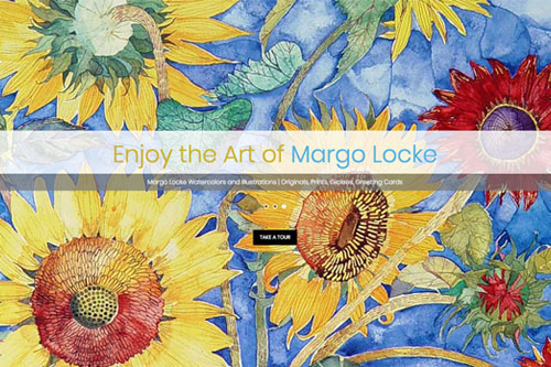 Margo Locke web design
